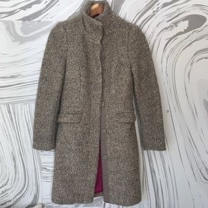 H&M wool blend coat XS